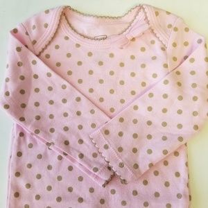 Carter's Just One You Long Sleeve Onesie Pink K11